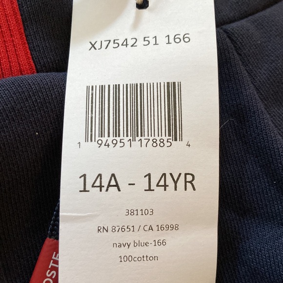 Lacoste kids colorblock sweatpants - Picture 10 of 10